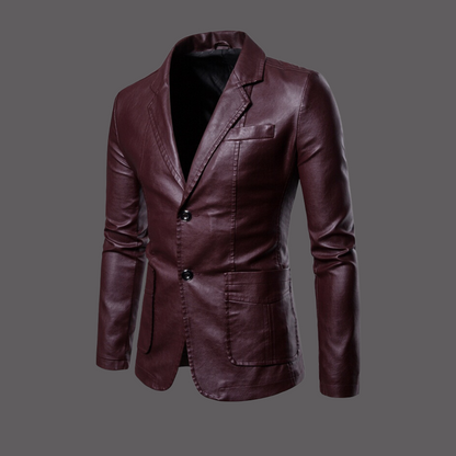 Leren Jack voor Mannen Modern Design