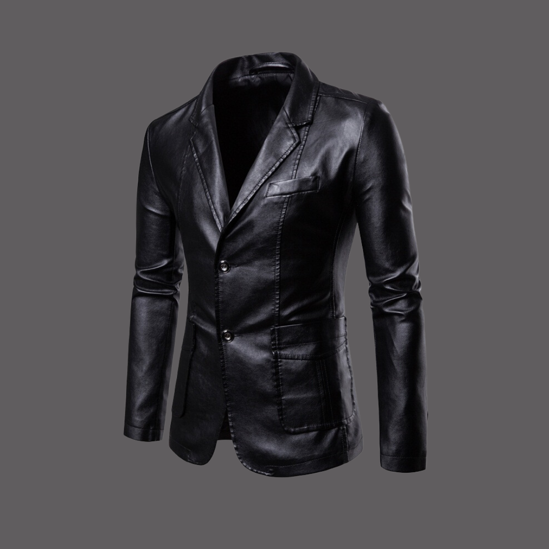 Leren Jack voor Mannen Modern Design