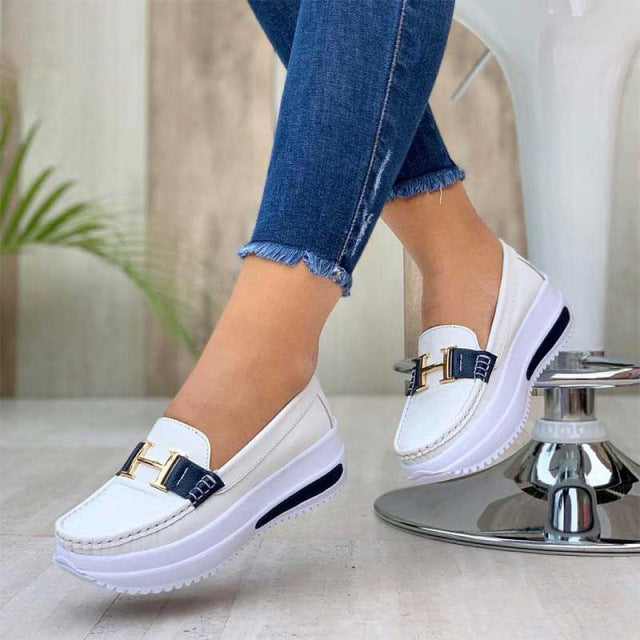 Ellie Loafer Schoenen Met Zachte Zool - Mode Vibes
