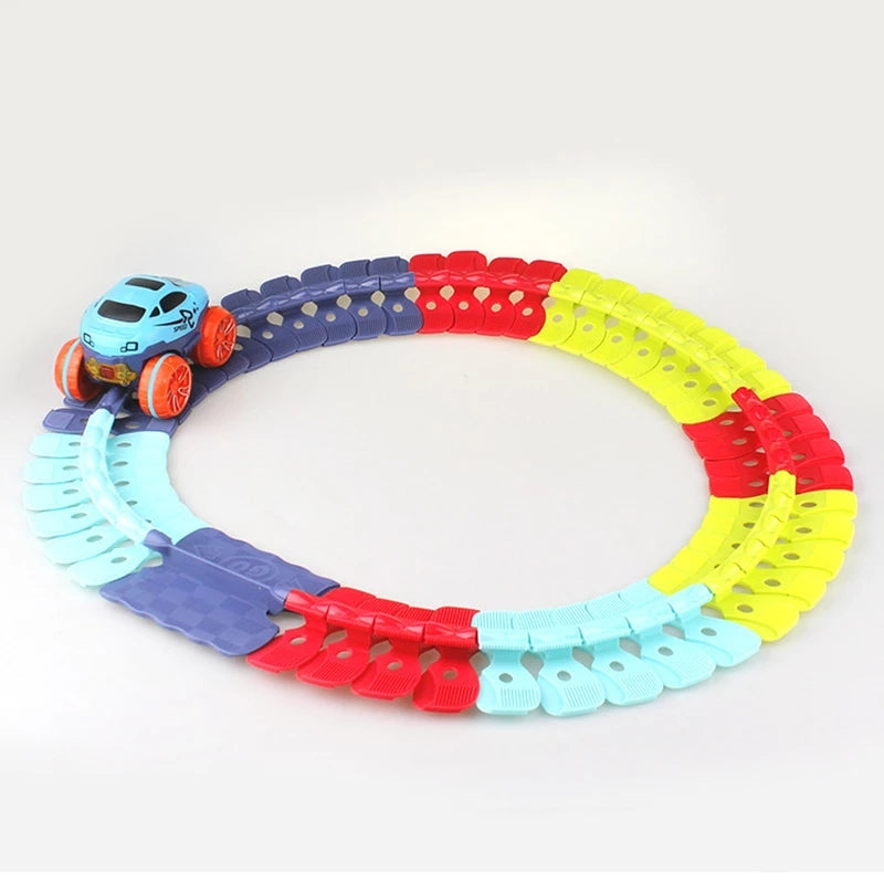 Magnetische Autobaan Speelset met Voertuigen