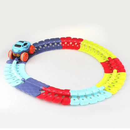 Magnetische Autobaan Speelset met Voertuigen