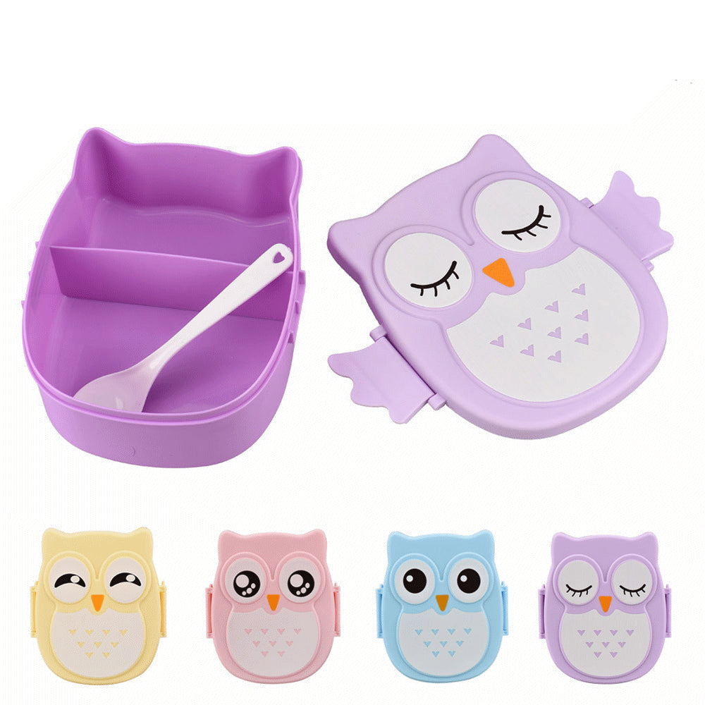 Kinder Broodtrommel Owl Ontbijtdoos - Mode Vibes