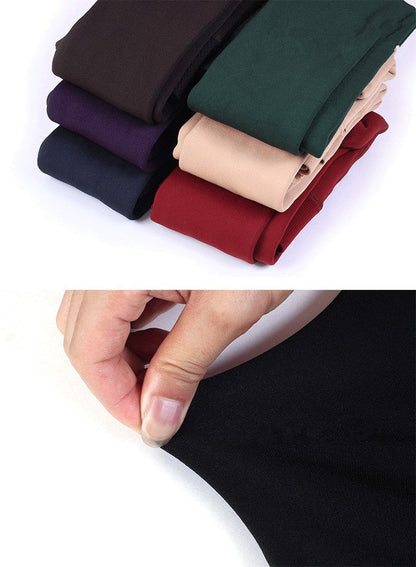 Dames Fleece Legging Zacht Warm voor Winter