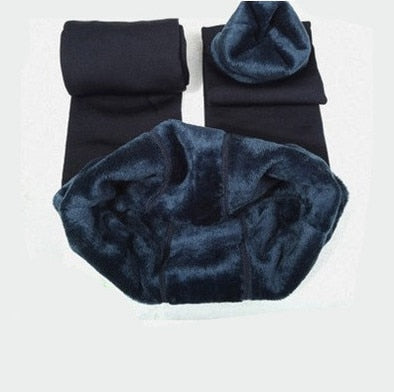Dames Fleece Legging Zacht Warm voor Winter