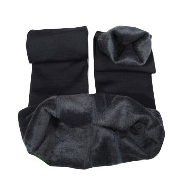 Dames Fleece Legging Zacht Warm voor Winter
