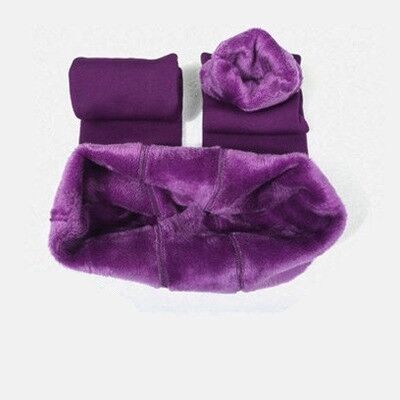 Dames Fleece Legging Zacht Warm voor Winter