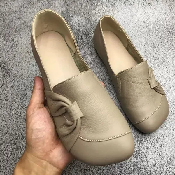 Dameschoenen Leren Zool Antislip Comfortabel