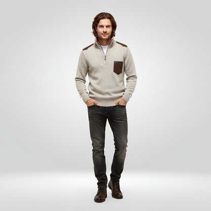 Heren Trui Gebreid Zacht Warme Winterpullover Comfortabel - Mode Vibes