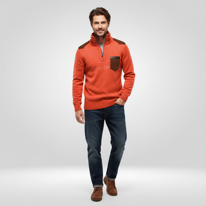 Heren Trui Gebreid Zacht Warme Winterpullover Comfortabel