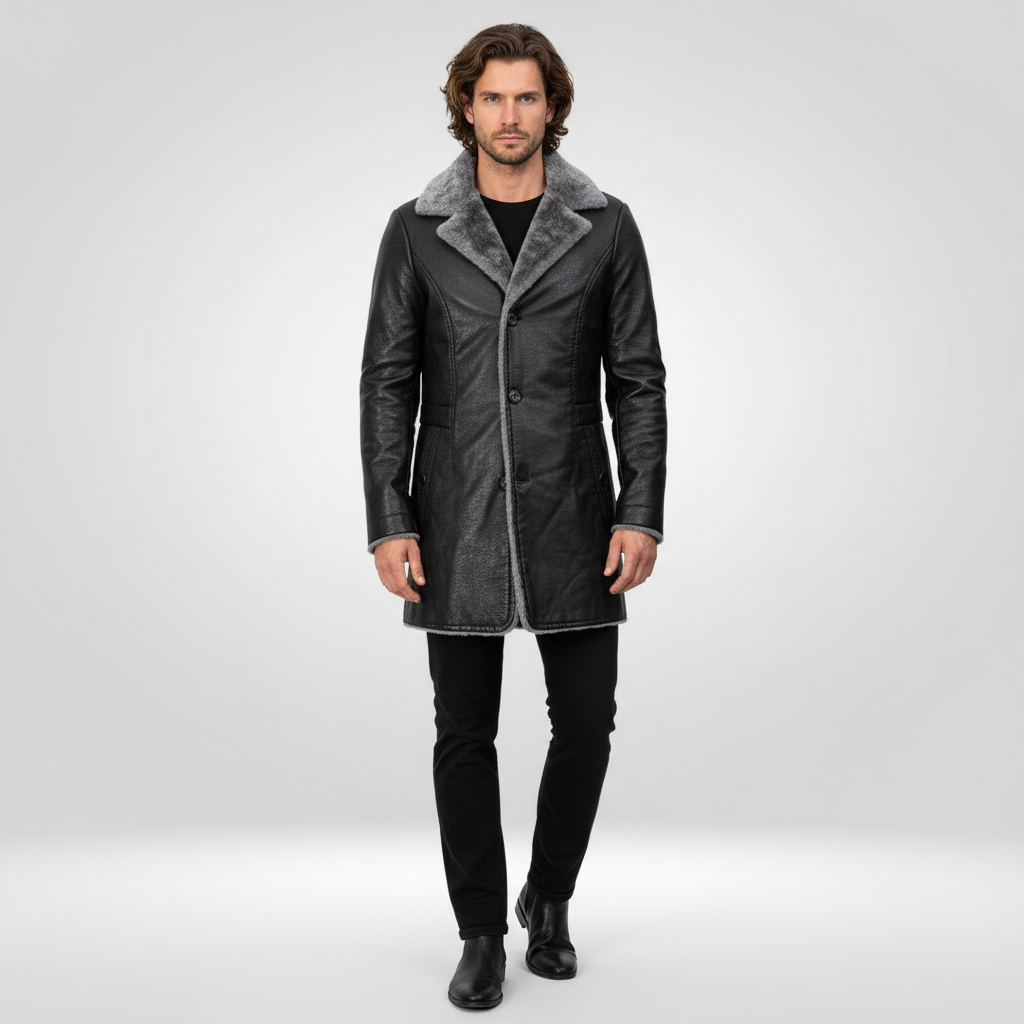 Heren Winterjas Warm en Waterdicht met Stijlvol Design - Mode Vibes