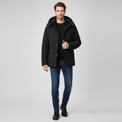 Heren Winterjas Warm Fleece Parka Waterdicht - Mode Vibes