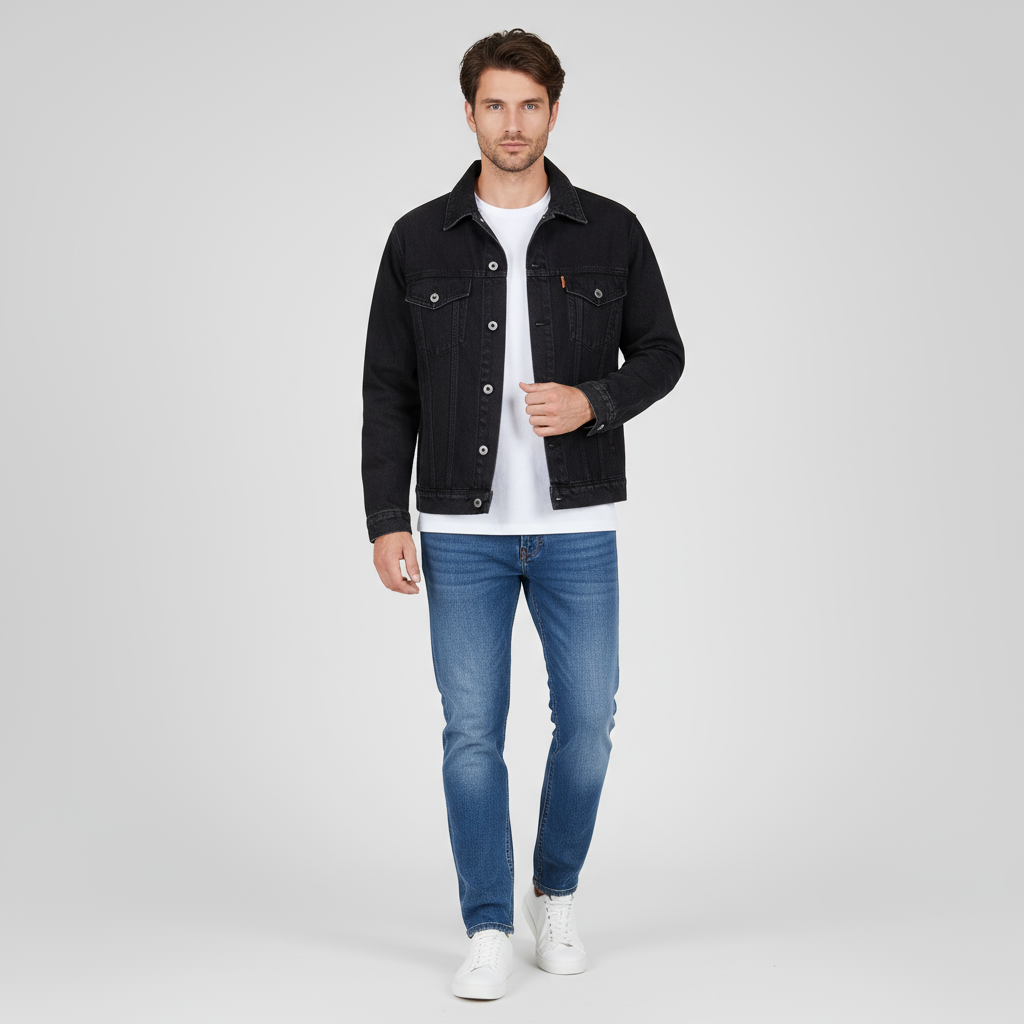 Heren Spijkerjack - Tijdloos en Stoer voor Elke Stijl - Mode Vibes