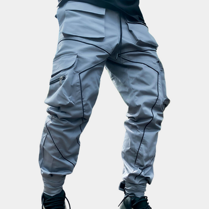 Heren Cargo Broek Comfort Fit Zwart Ryder