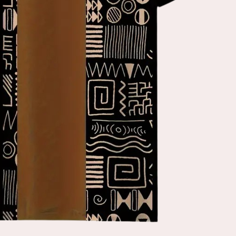 Kleurrijke Heren T-Shirt met Blokstrepen - Milo
