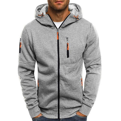 Edoardo | Giacca con zip e cappuccio