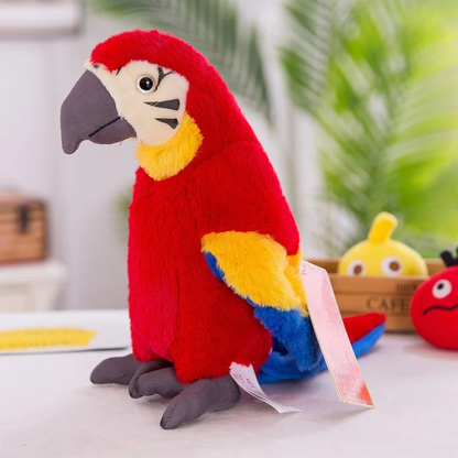 Papegaai Knuffel Squawkie Grappig Zacht Speelgoed