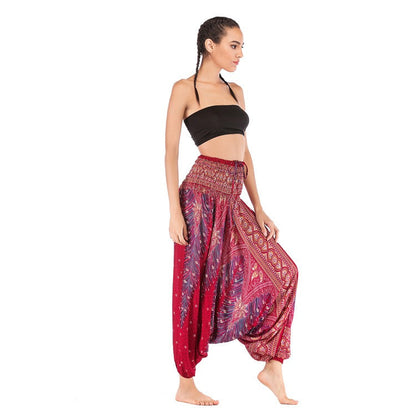 Yoga Broek Dames Comfortabel Elasticiteit voor Fitness en Yoga