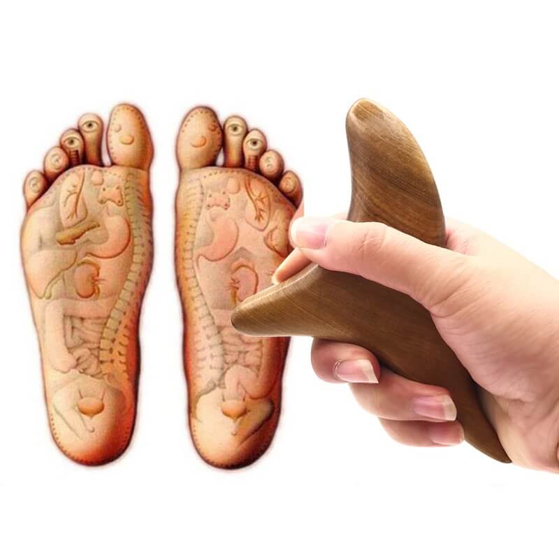 Acupressuur Driehoek voor Hand en Voet Reflexologie - Mode Vibes