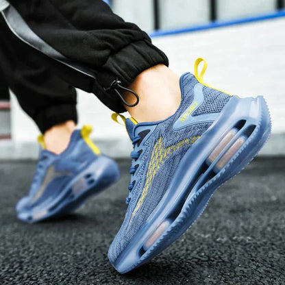 Lichtgewicht Sportieve Sneakers met Luchtkussen en Mesh Bovenwerk