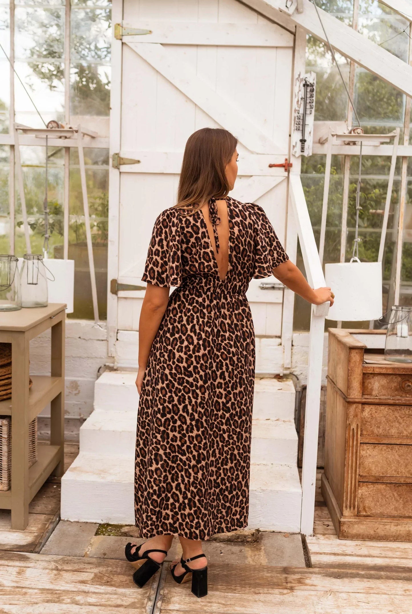 Dames Maxijurk Vloeiende Pasvorm Chiffon