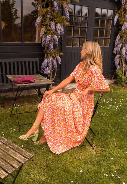Dames Bloemenjurk Lichtgewicht Losse Pasvorm