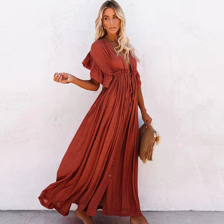 Strandjurk Maxi Sienna Zomerjurk Vrouwen