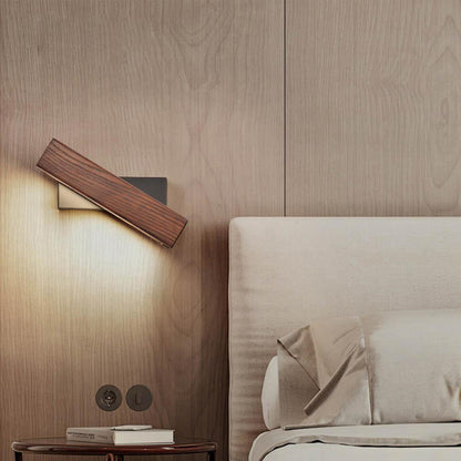 LED Wandlamp Houten Draaibaar Modern Design