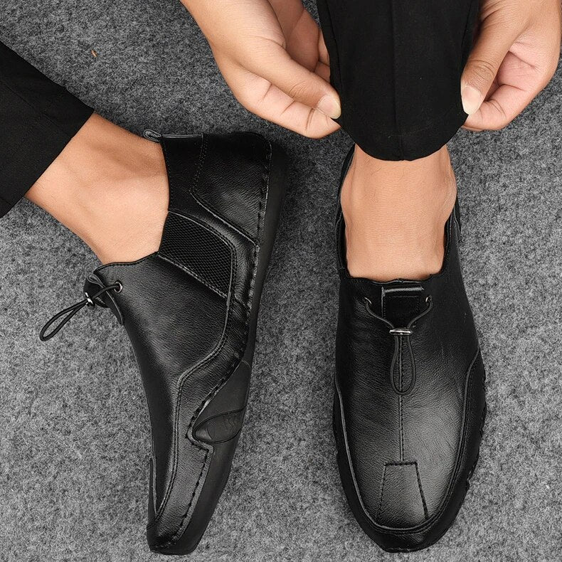 Orthopedische Loafers voor Mannen van Echt Leer Comfortabel