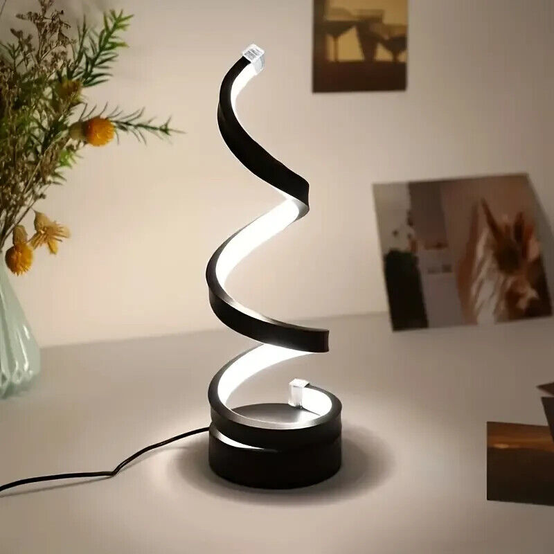 Dimbare LED Tafellamp Spiraalvormig Modern Design