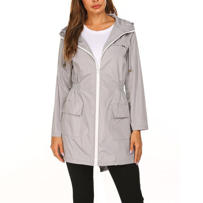 Trenchcoat Lichtbruin Stijlvole Regenjas voor Dames