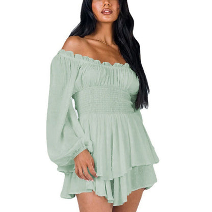 Stijlvolle Effen Playsuit Leila voor Vrouw