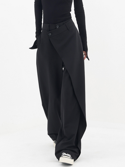 Losse Asymmetrische Broek voor Vrouw