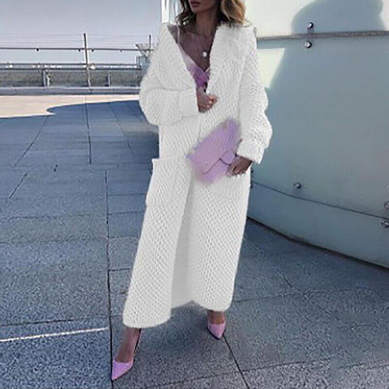 Dames Vest Lang Model Trui Sweater