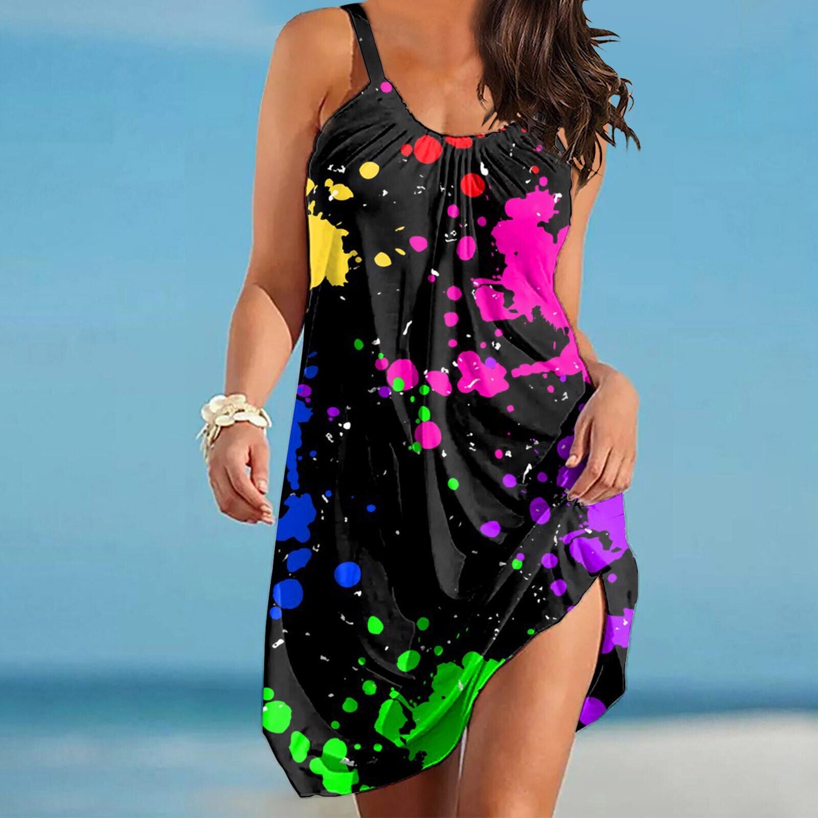 Mouwloze Jurk Zomerjurk Voor Vrouw - Mode Vibes