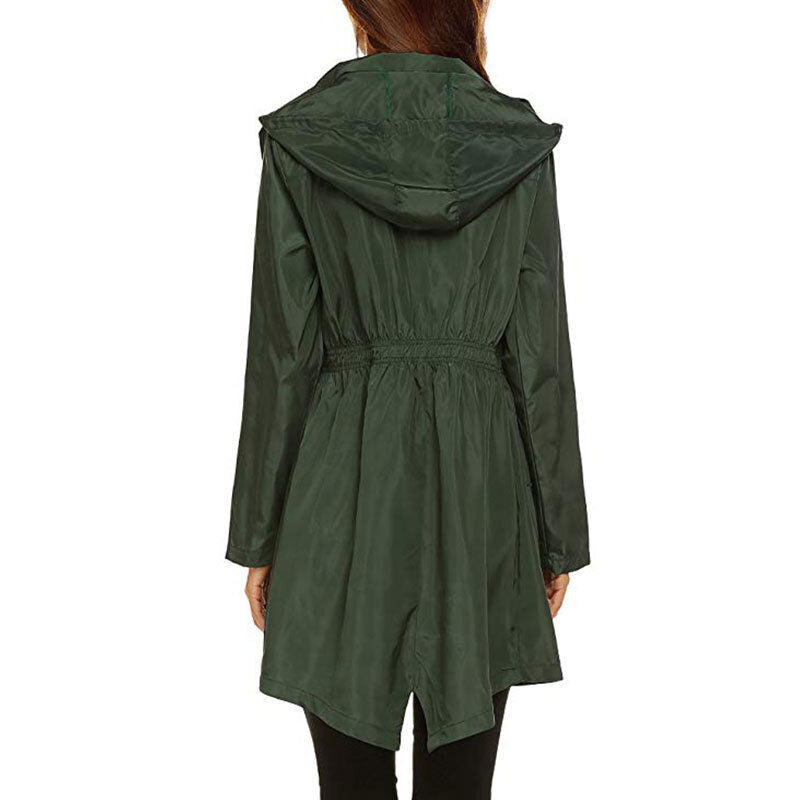 Trenchcoat Lichtbruin Stijlvole Regenjas voor Dames