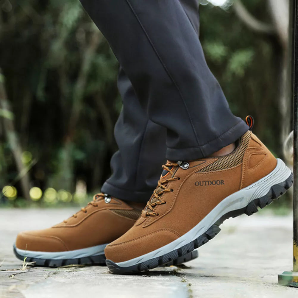 Ultieme Heren Wandelschoenen met Ergonomische Zool – Waterdicht & Stevig
