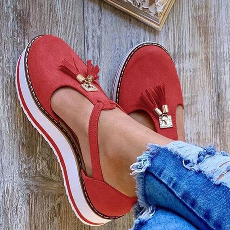 Loafer Sandalen met Kwastje Beverly Stijl