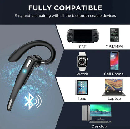 Draadloze Bluetooth Koptelefoon met Dubbele Microfoon