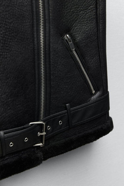 Leren Bodywarmer Warm en Stylish