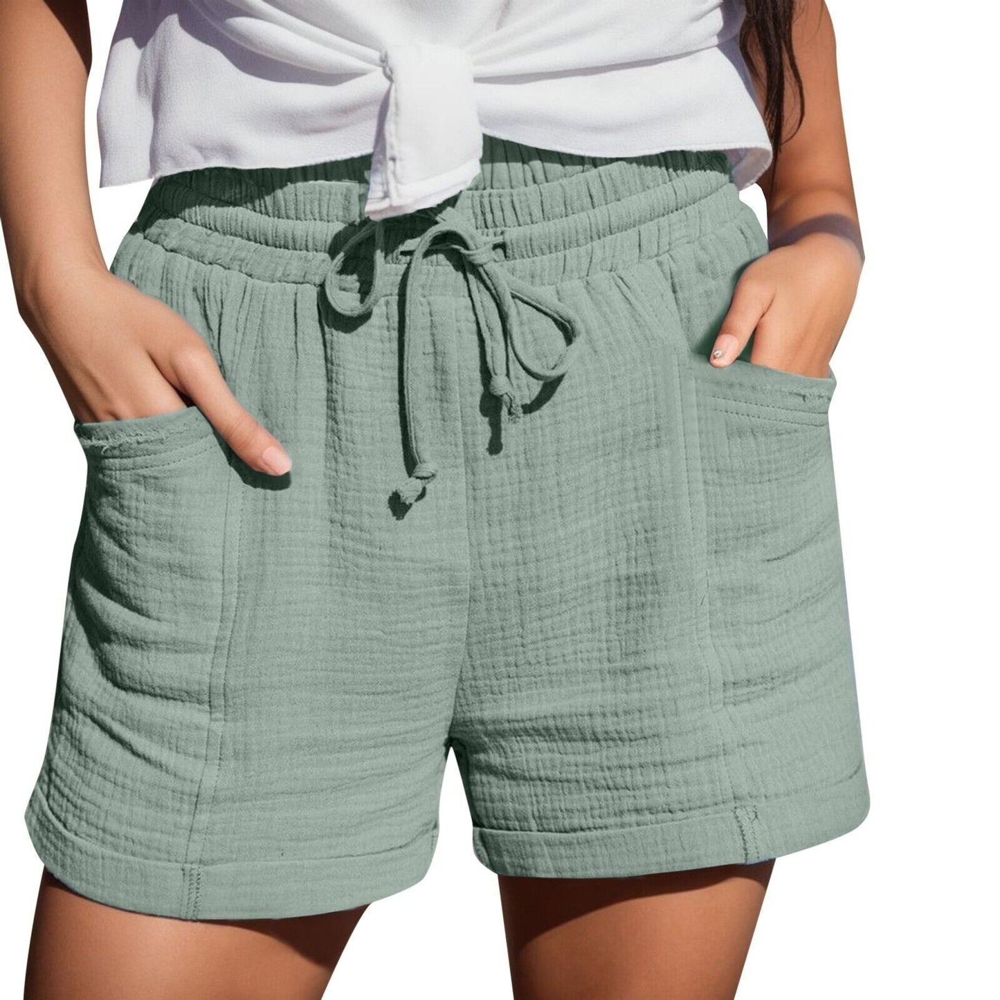 Vrouwelijke Zomershort Comfortabel en Trendy - Mode Vibes