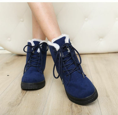 Elegante Enkellaarzen Warm en Stijlvol