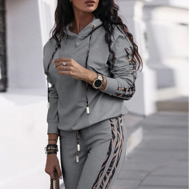 Vrouwelijk Trainingspak Tweedelig Sportoutfit - Mode Vibes