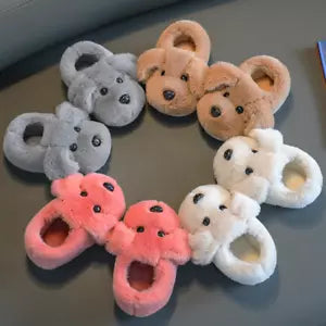 Pantoffels met Puppydesign voor Kinderen