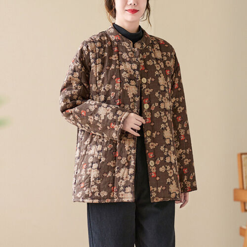 Gebloemde Jasje Vintage Stijl Vrouwelijk - Mode Vibes