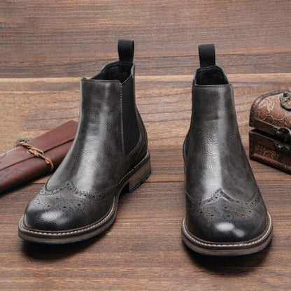 Heren Laarzen Chic Stijlvol Leer