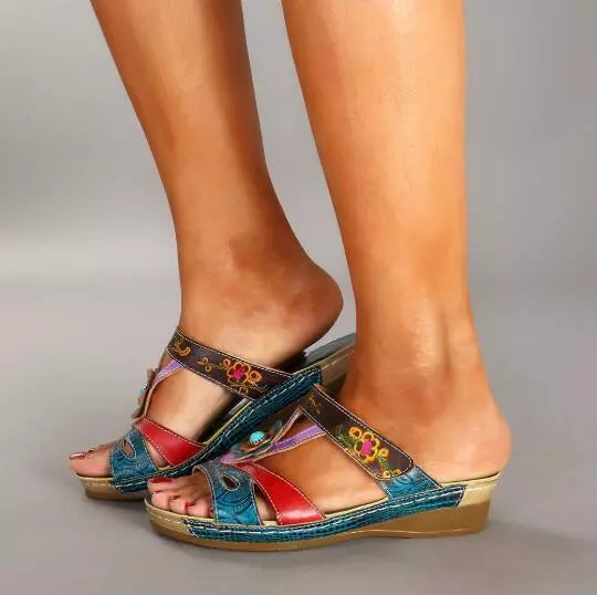 Bohemian Sandalen voor Vrouw met Riemen