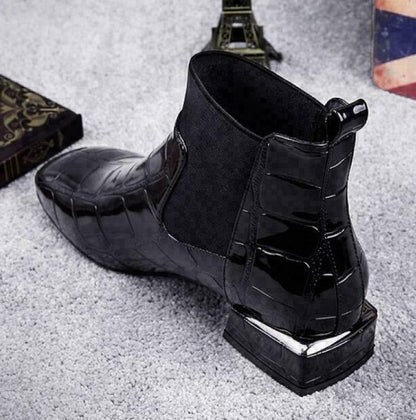 Leren Laarzen Hoge Kwaliteit Dames Laarzen