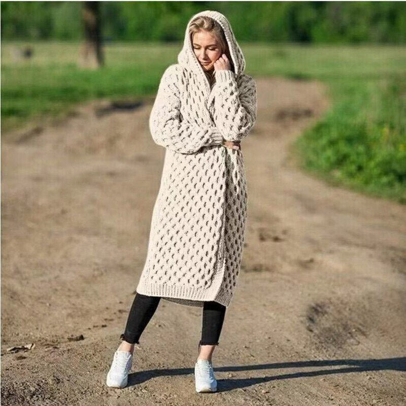 CosyChic Warm Damesvest Met Capuchon