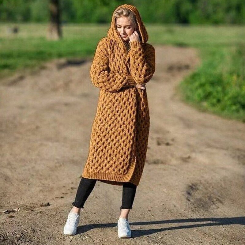 CosyChic Warm Damesvest Met Capuchon