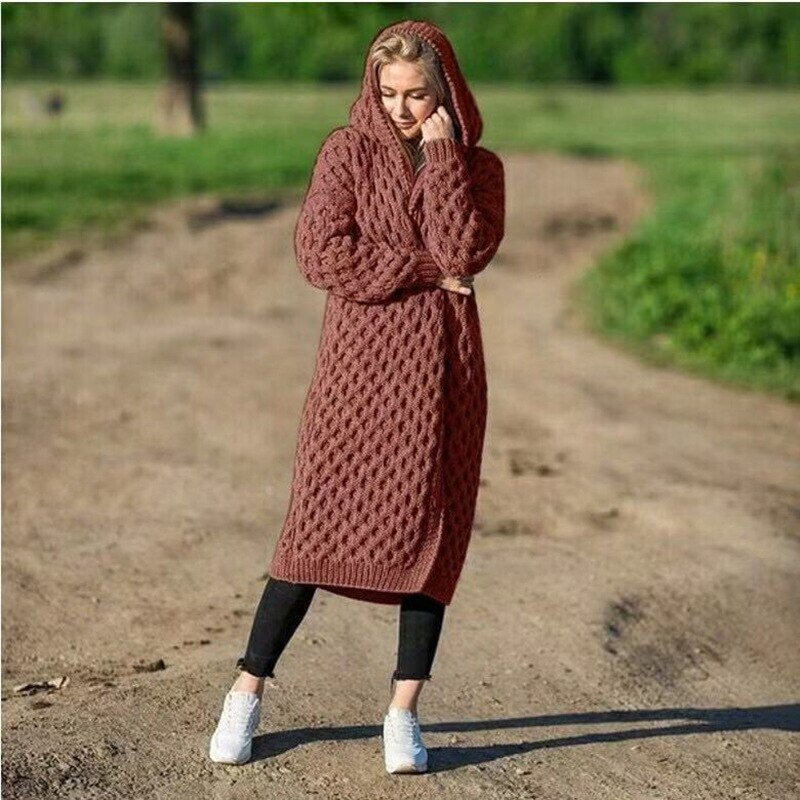 CosyChic Warm Damesvest Met Capuchon